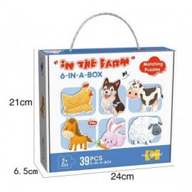 ROMPECABEZAS ANIMALES GRANJA 39PZAS RP52