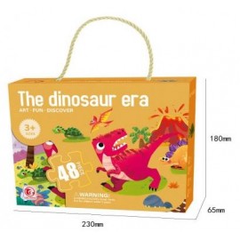 ROMPECABEZAS DINOSAURIOS 48 PZAS RP66