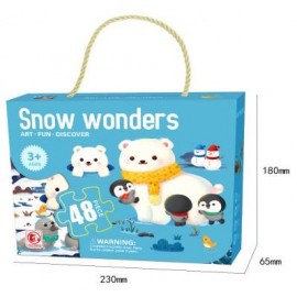 ROMPECABEZAS OSO POLAR 48 PZAS RP68