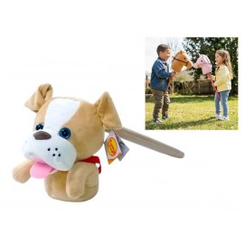 PELUCHE C/PALO PERRO BRUNO WO758