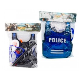 SET POLICIA CHALECO C/ACCESORIOS 747-12