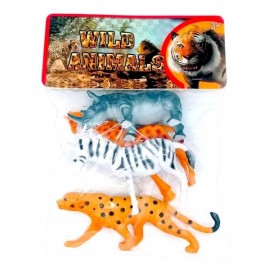 SET ANIMALES DE LA SELVA X4 D0490Z1