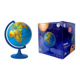 GLOBO BASE PLASTICO 10CM POLITICO 107W