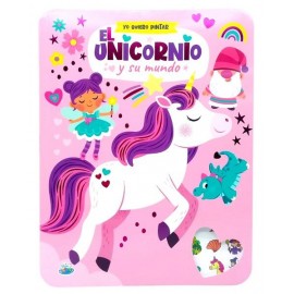 YO QUIERO PINTAR EL UNICORNIO BK-354