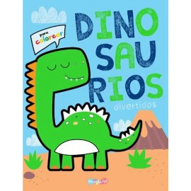 DINOSAURIOS DIVERTIDOS P/COLOREAR DR-322