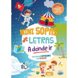 MINI SOPAS DE LETRAS A DONDE IR L-796