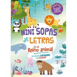 MINI SOPAS DE LETRAS REINO ANIMAL L-797