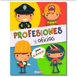 PROFESIONES Y OFICIOS P/COLOREAR DR-324