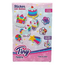 SET DE GEMAS P/DECORAR 14*21*2CM 57073