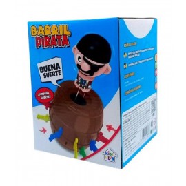 JUEGO DE MESA BARRIL PIRATA 55274