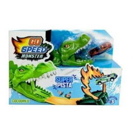 PISTA DE AUTOS COCODRILO GO SPEED 54772