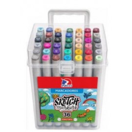 MARCADORES SKETCH X 36 UNIDADES