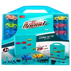 CAJA GUARDA AUTOS+6 AUTOS JY07225-301804