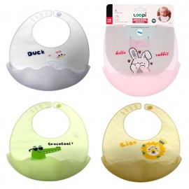 BABERO DE SILICONA ESTAMPADO 8936