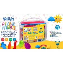 VALIJITA MASA Y MOLDES ART 496